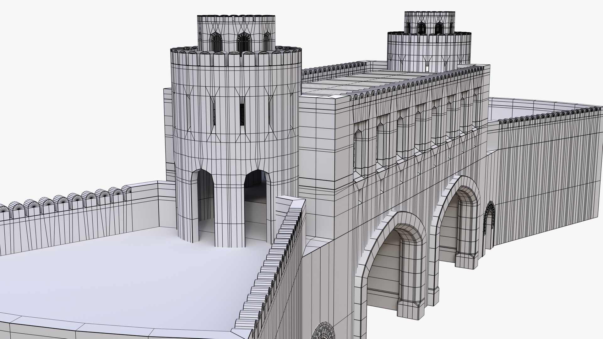3D model muscat gate https://p.turbosquid.com/ts-thumb/lZ/iUeWjl/9s/wire02/png/1701374690/1920x1080/fit_q87/c77d18e2e8f3da74c8c9e09675c320821dc0d23d/wire02.jpg