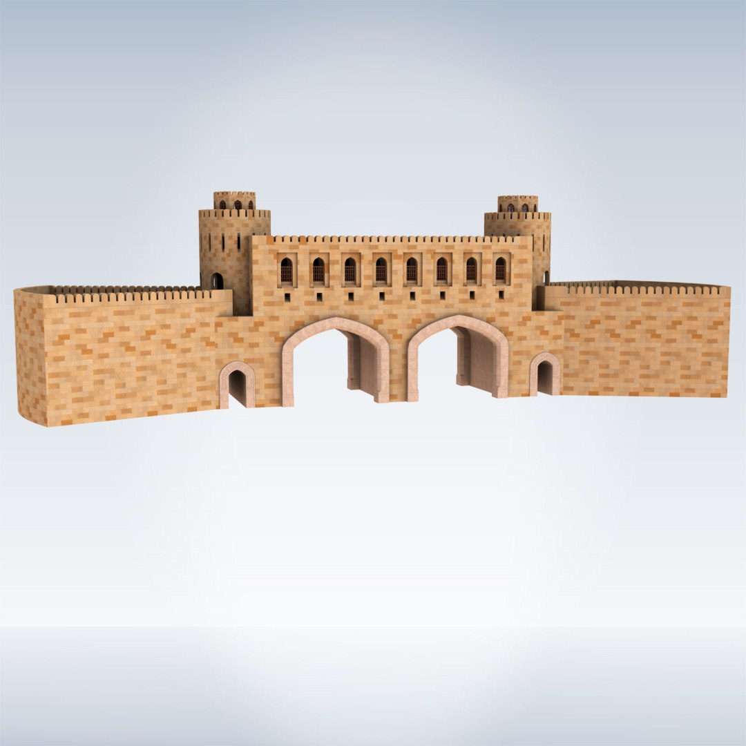 Mascut Gate Modelo 3D - TurboSquid 1656004
