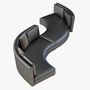 3d minotti seymour seating model