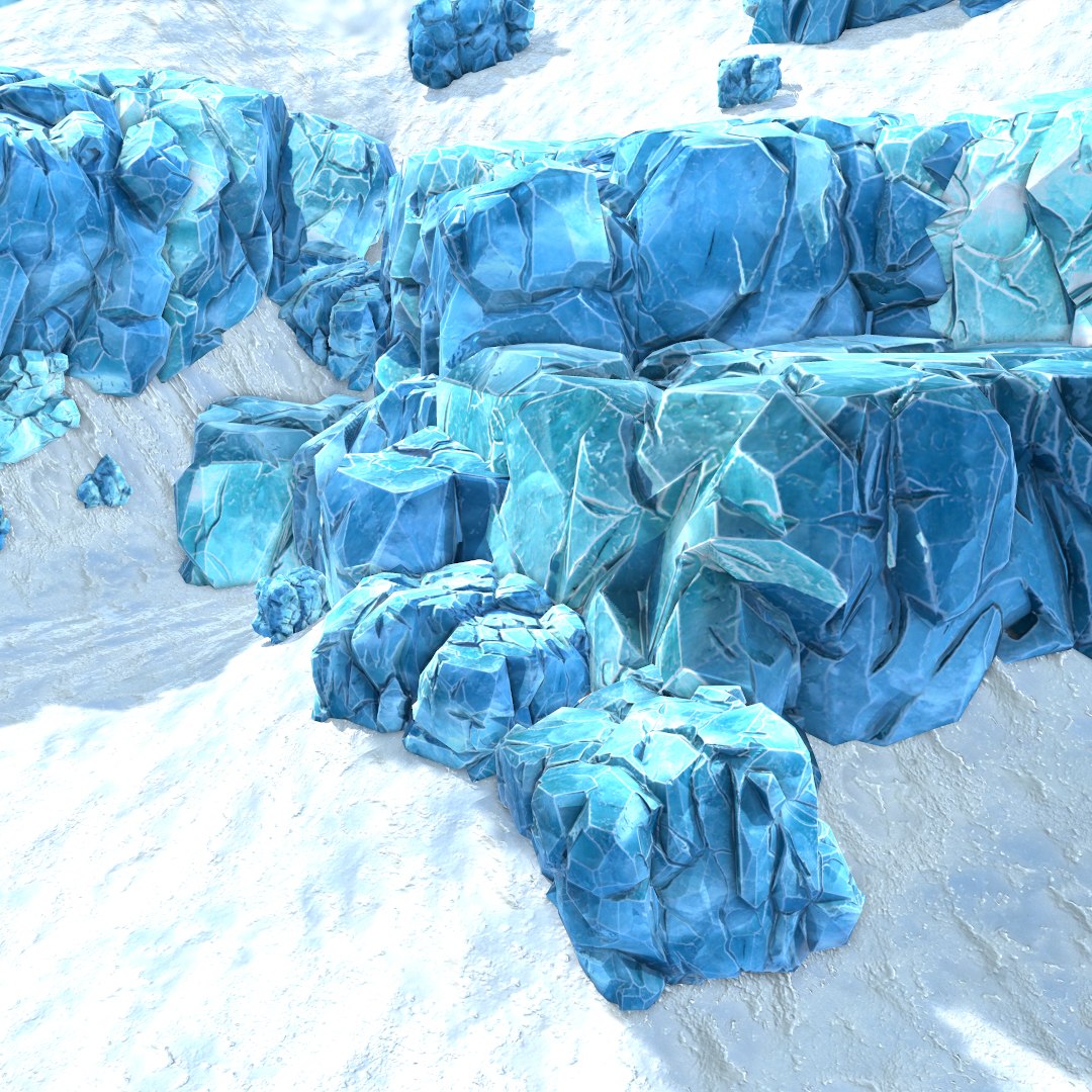 Max Ice Environment Set Scenes