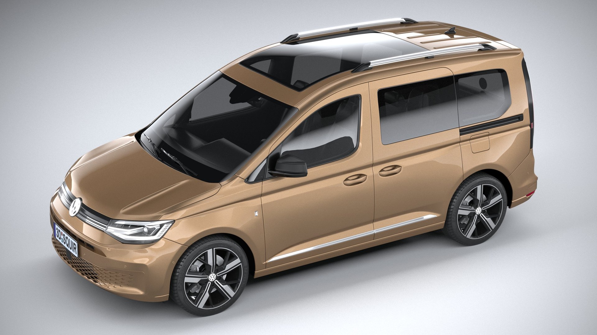 3D model volkswagen caddy 2021 - TurboSquid 1518346