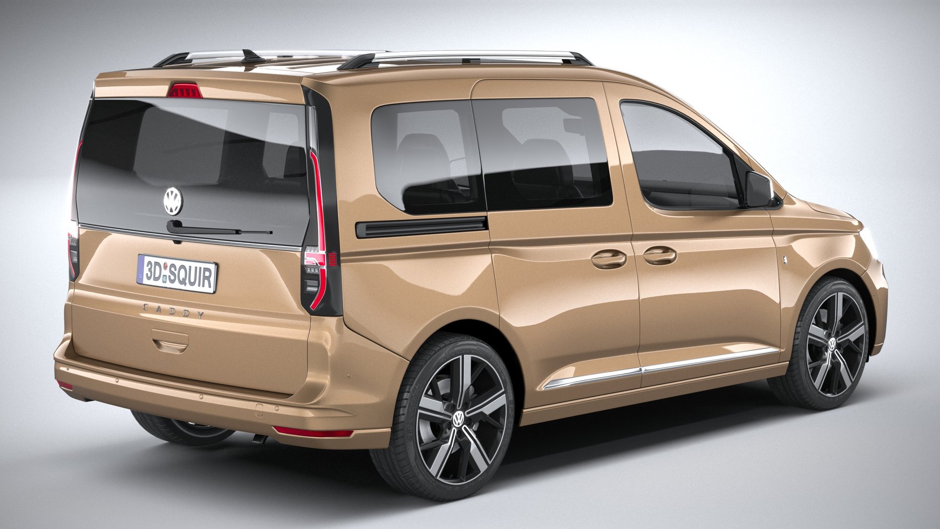3D model volkswagen caddy 2021 - TurboSquid 1518346