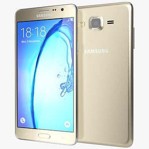 3d realistic samsung galaxy on7 model