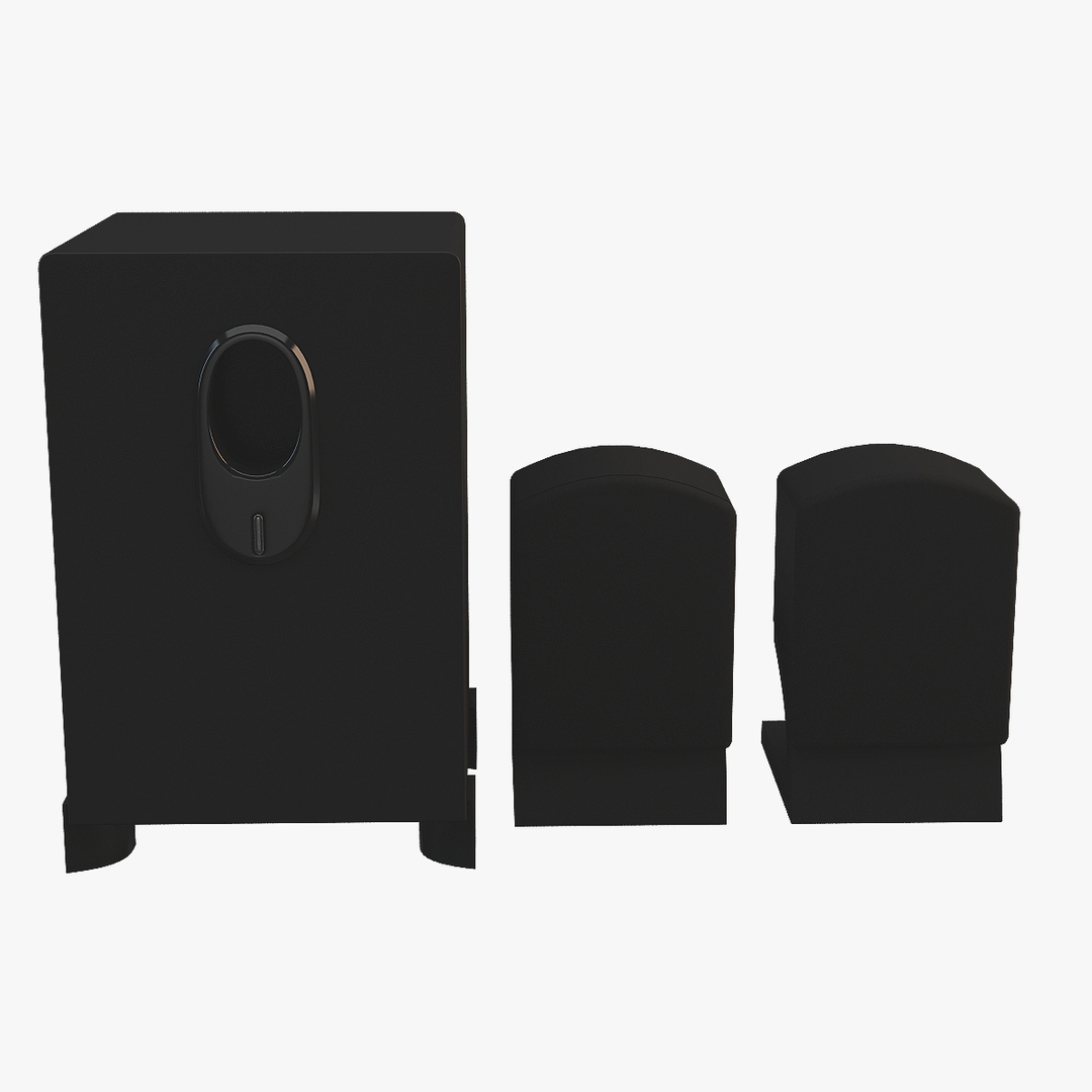 home theater coby 2 3d model