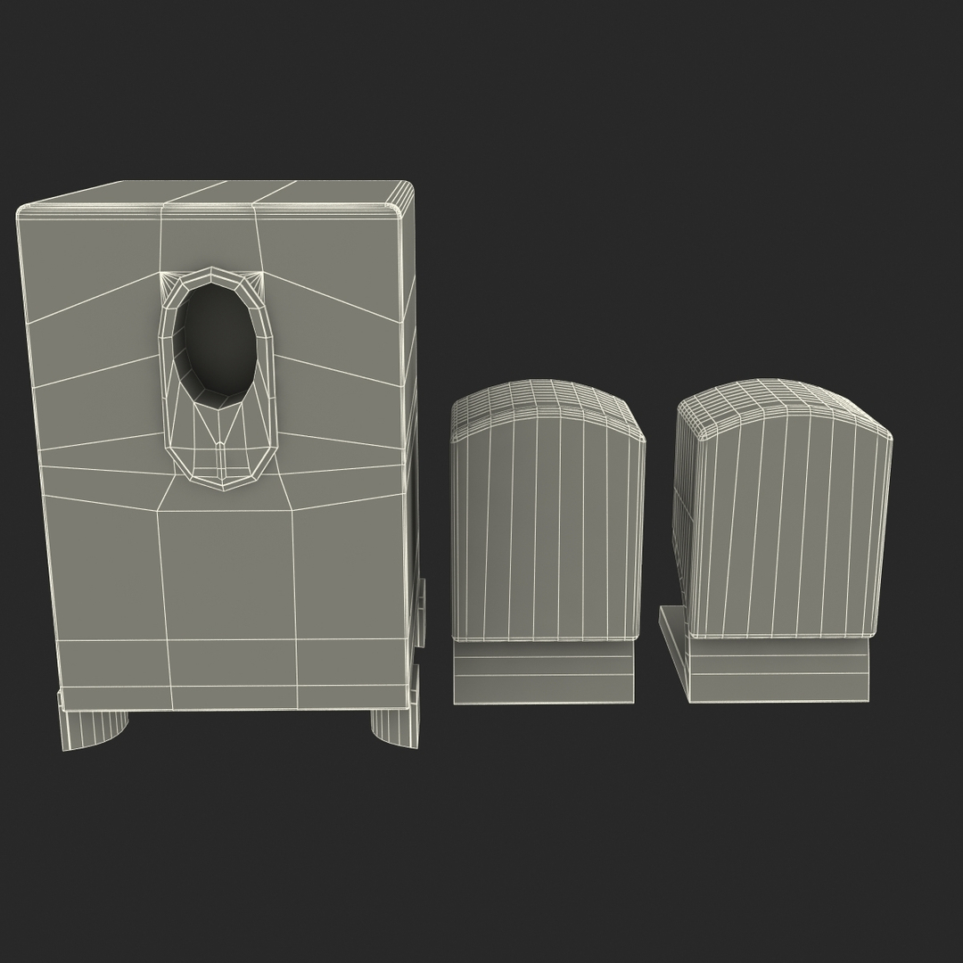 home theater coby 2 3d model