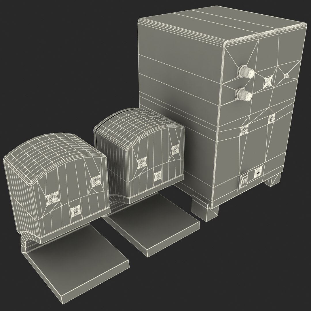 home theater coby 2 3d model