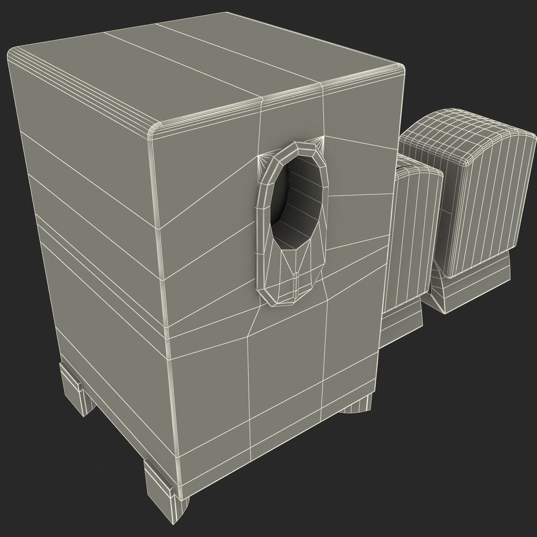 home theater coby 2 3d model