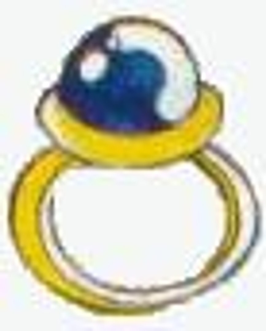 Free Blend Model Blue Ring
