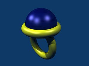 free blend model blue ring