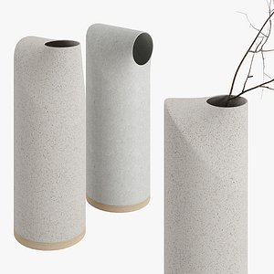 Brilliant Minimalistic and Clean Vase by Ping-Lun Chung 3D model