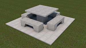 Outdoor Furniture 3D model