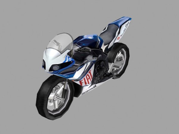 sport bike 3d model