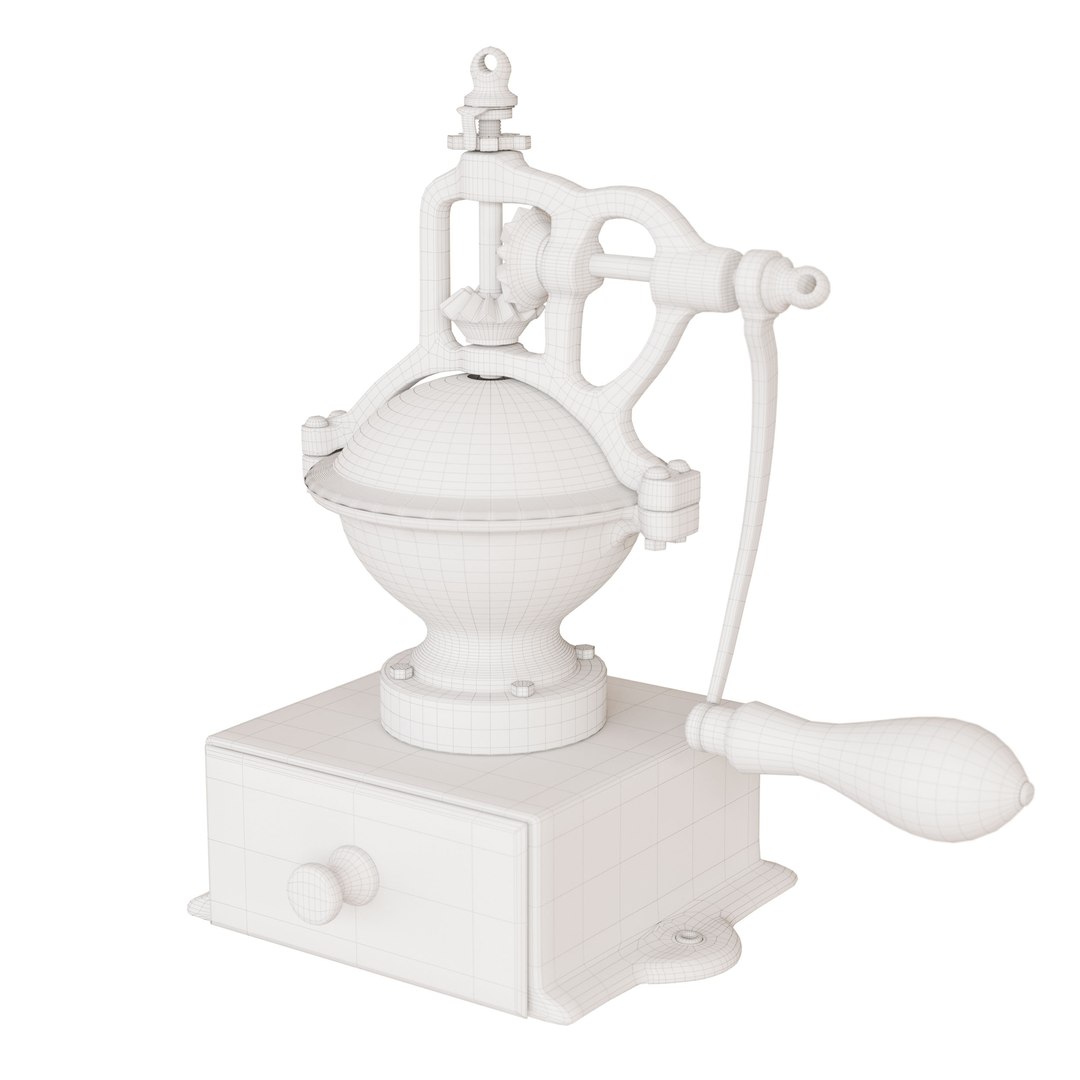 3D model vintage coffee grinder - TurboSquid 1183323