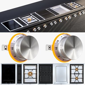 gaggenau cook top 3D