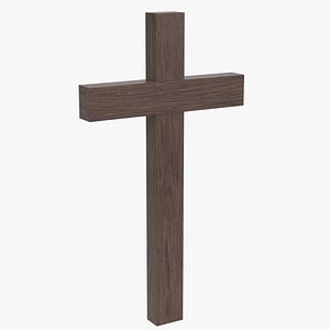 3D Wooden Cross 1