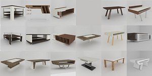 3D model tables desk collections