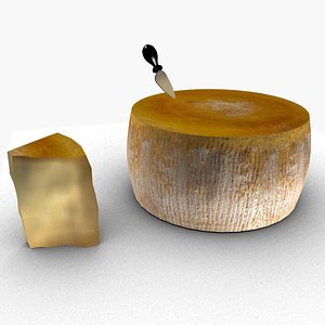 3D Cheese block