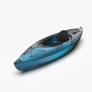 Recreational Kayak boat 3D model
