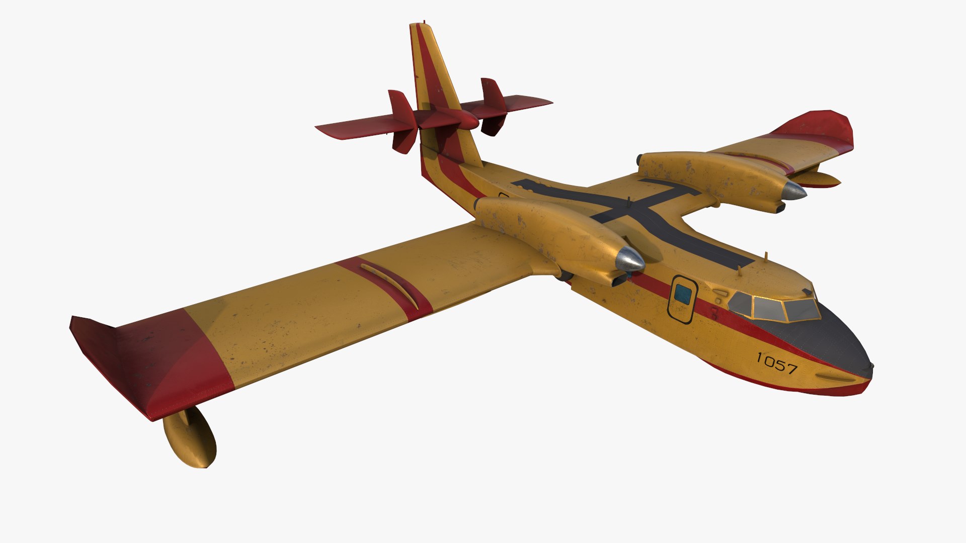 CL-415 3D Model - TurboSquid 2203814