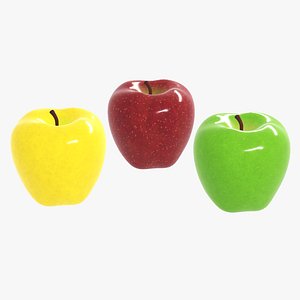 Red Green and Yellow Apples Collection