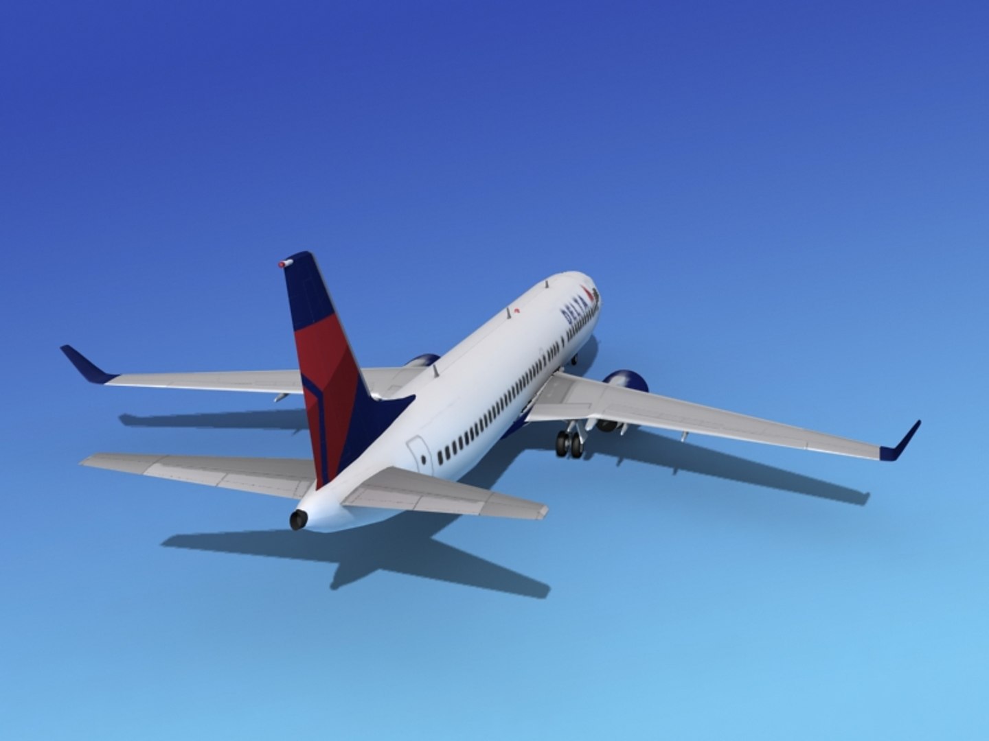 3d Boeing 737-800 737