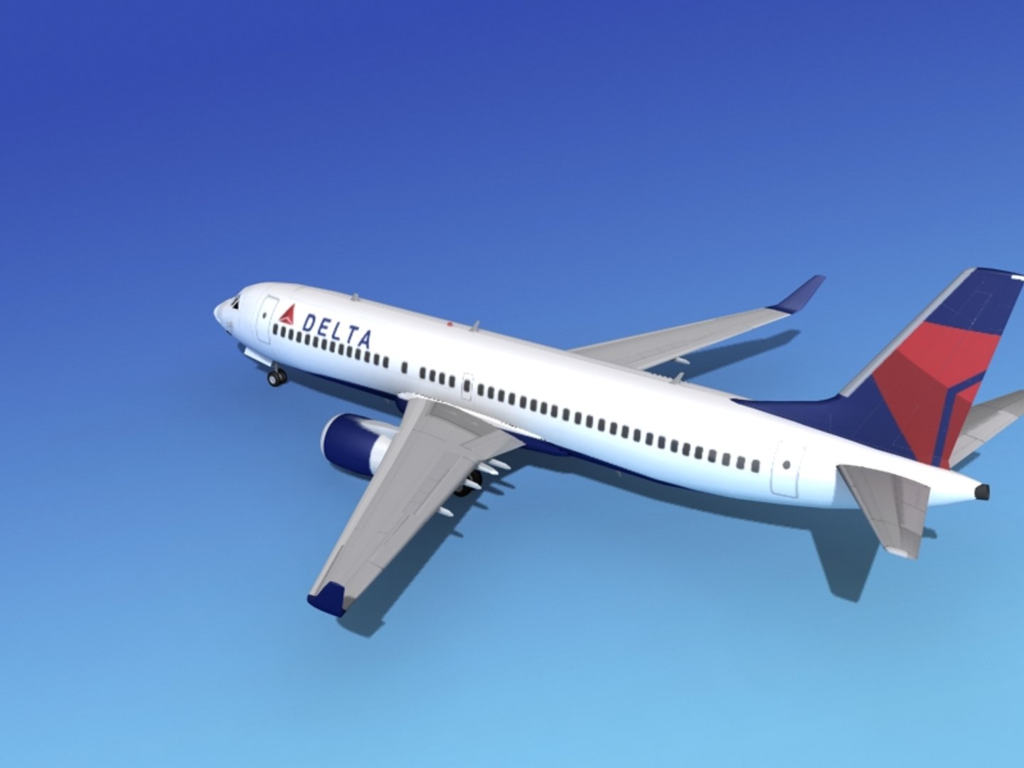 3d Boeing 737-800 737