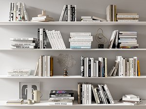 Books The magazines Collection 3D model