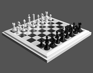 chess set 3D