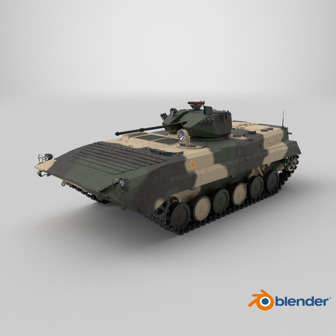 3D Chinese PLA ZBD-86 IFV https://p.turbosquid.com/ts-thumb/la/guWDi3/5o/stemcell_blender_cycles_render/png/1702315610/1920x1080/fit_q87/1c13d12b9187dceb57fccc9d0ad7f47770f75831/stemcell_blender_cycles_render.jpg