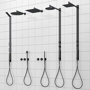 Shower systems and faucets CEA DESIGN set 40