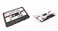 Black Cassette Player Recorder With Tape