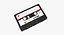Black Cassette Player Recorder With Tape