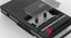 Black Cassette Player Recorder With Tape