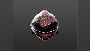 3D model sci-fi helmet