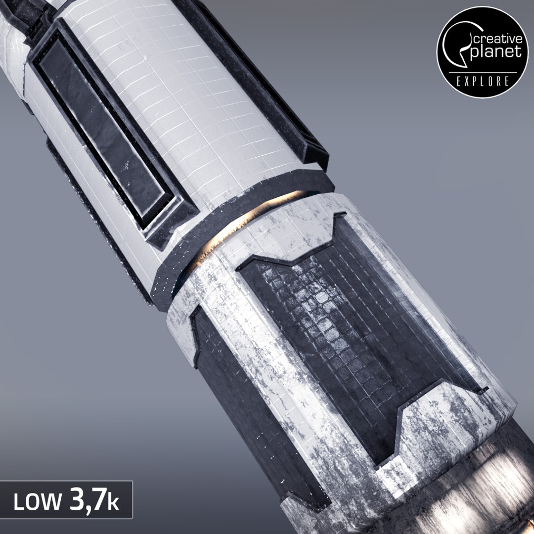 Rocket Space Engine 3D Model - TurboSquid 1278558