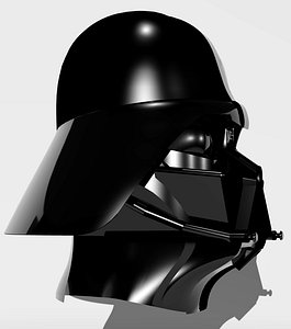 3d darthvader mask star