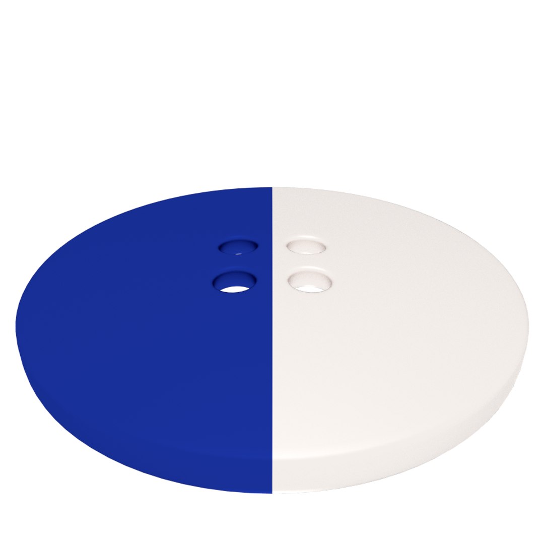 Free Clothing Button Halves 3d Model