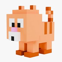 Voxel Cat