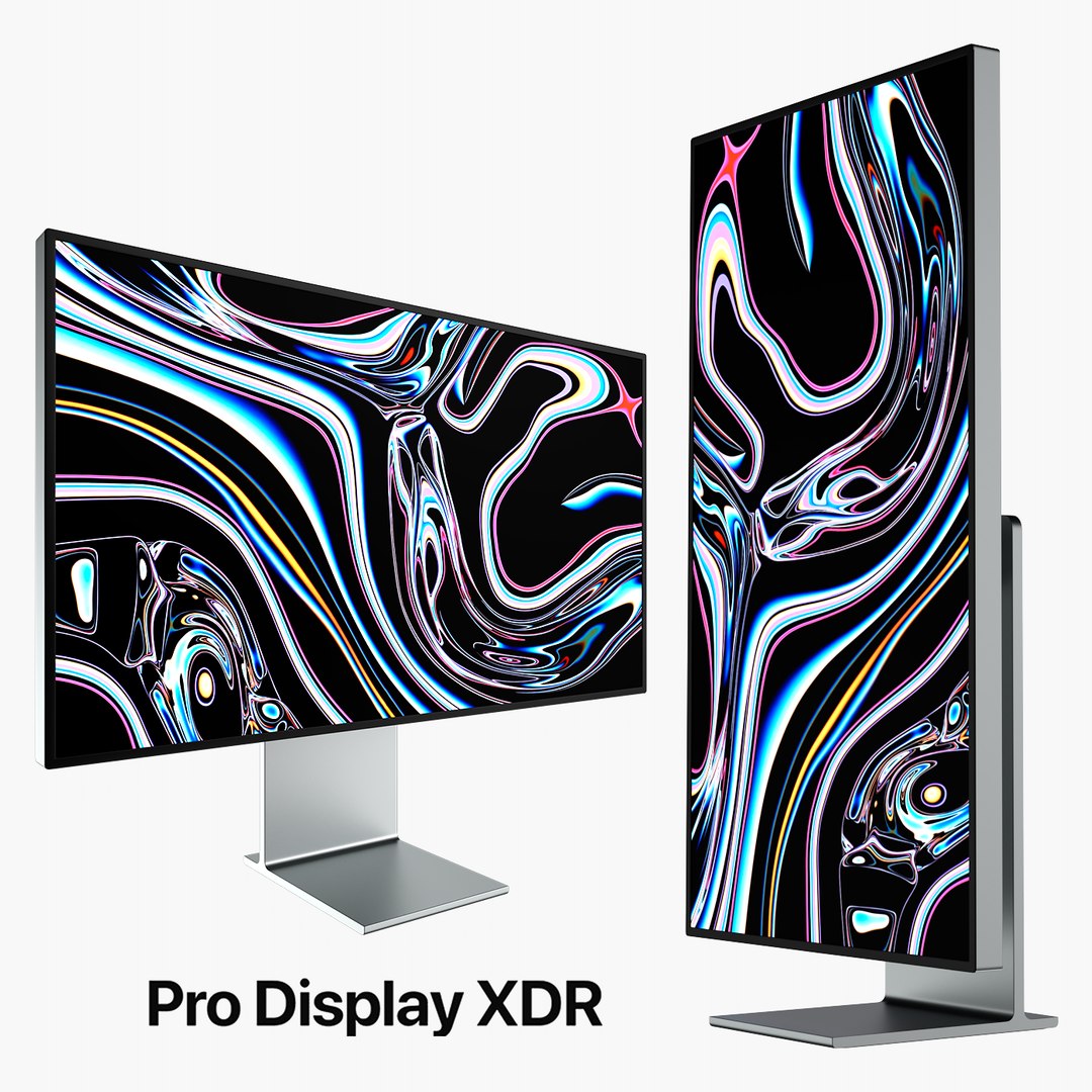3D Pro Display Xdr - TurboSquid 1416303