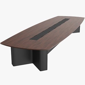 3D real meeting table