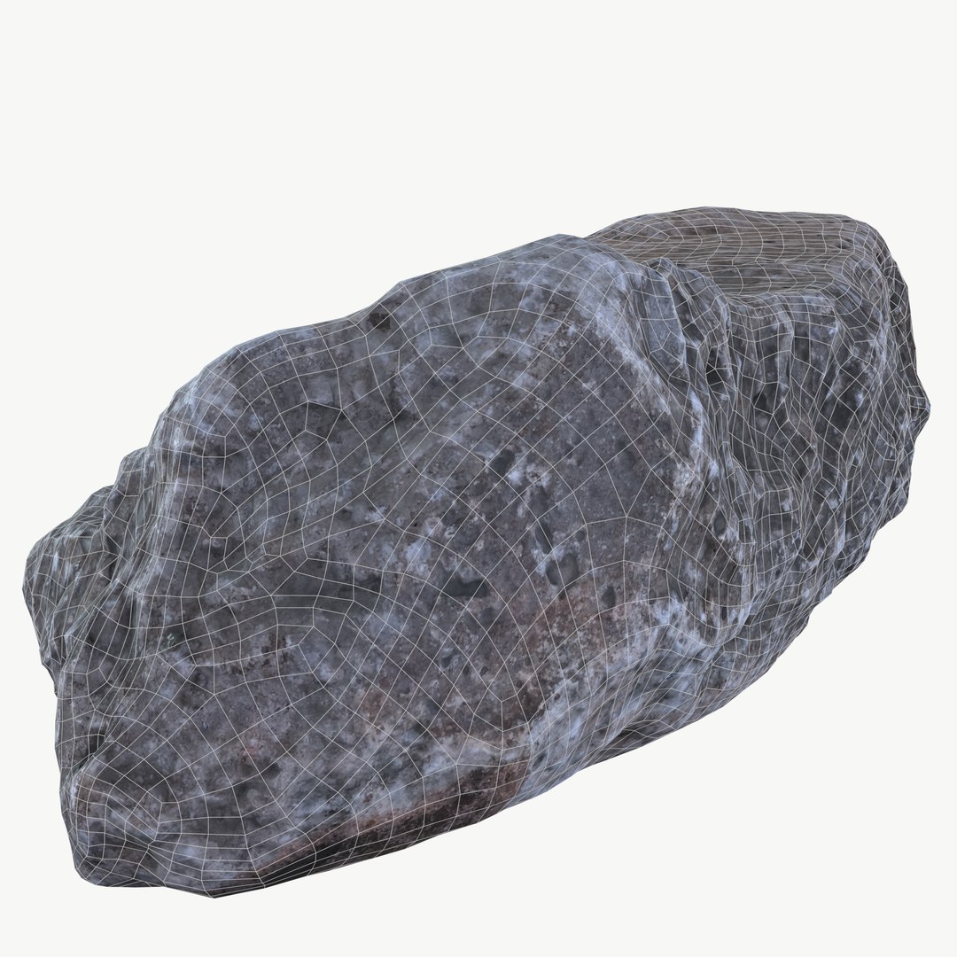 3D High Quality Scan Stone - 8 Model - TurboSquid 2192617