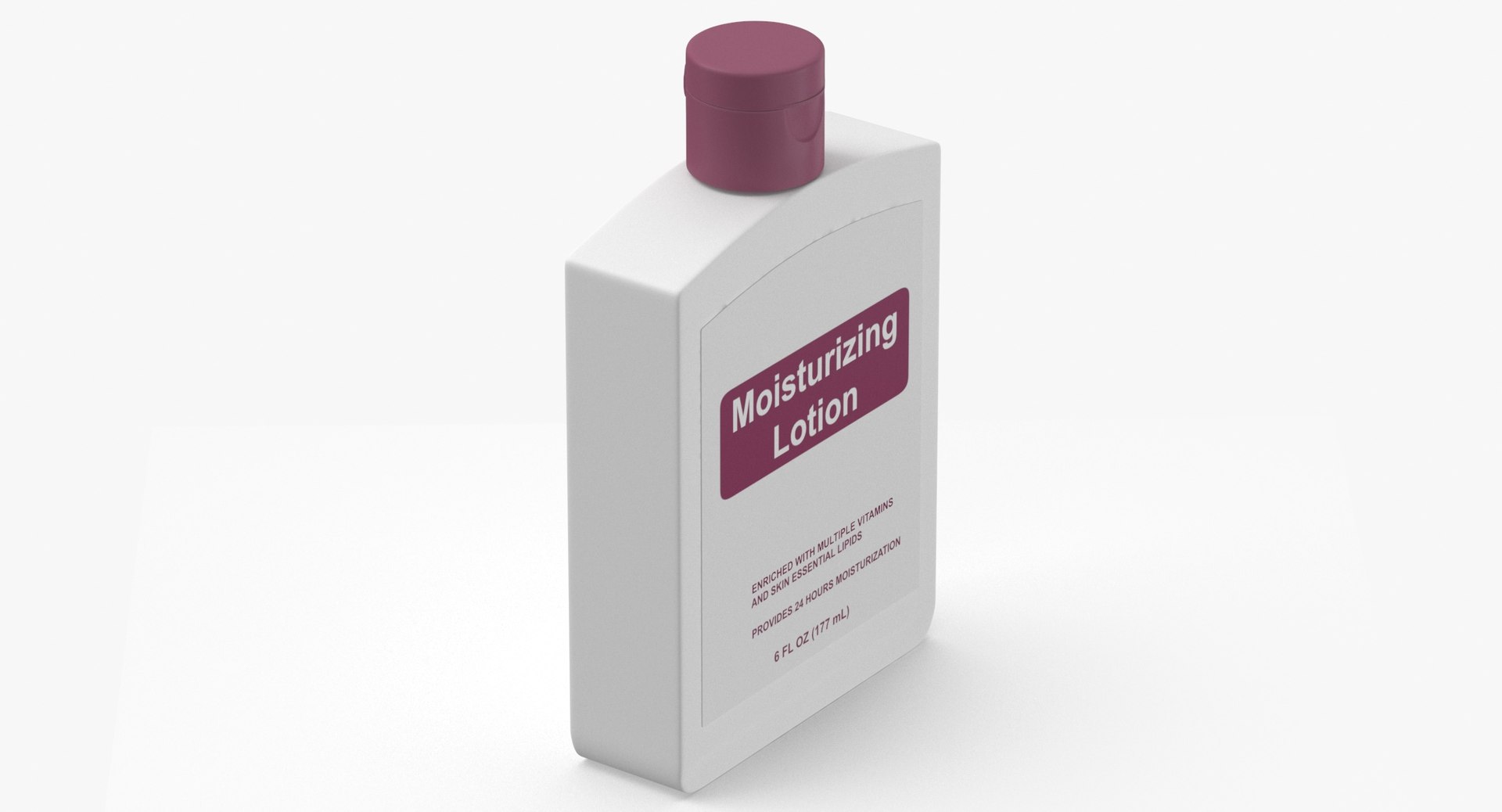 Moisturizing Lotion 03 Blank And Generic Label 3D Model - TurboSquid ...