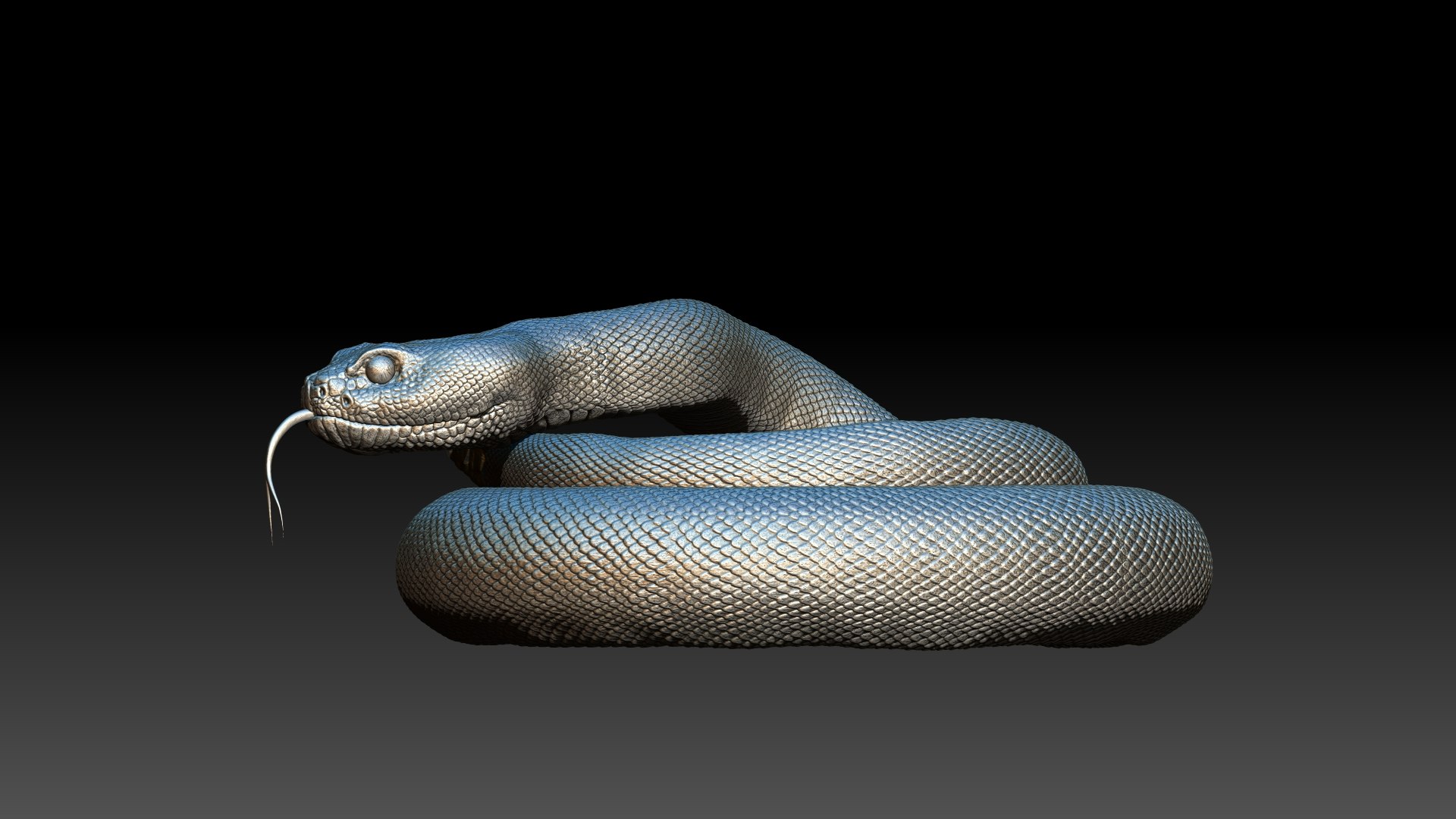 3D Rattlesnake Model - TurboSquid 1977661