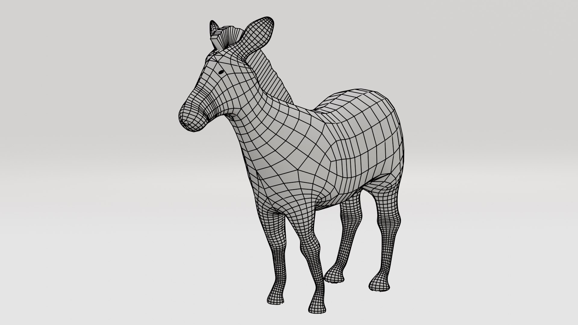 Zebra rigged 3D model - TurboSquid 1698377