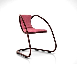 3D cantilever chair luxy timeless model
