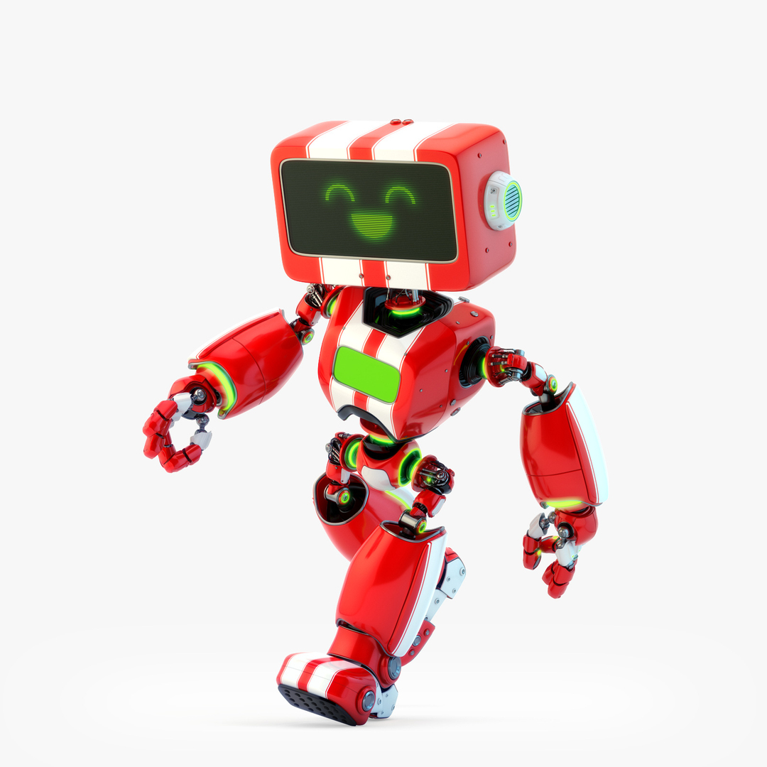 3D Digital Robotic Retro Bot - TurboSquid 1473609