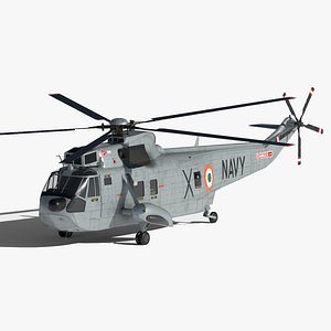 WS-61 SeaKing MK42C Indian Navy Animated
