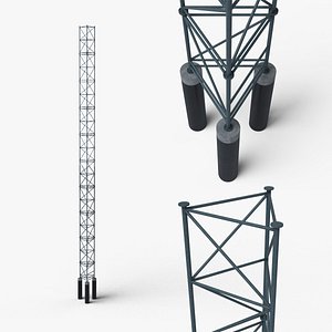 3D Lattice tower construction