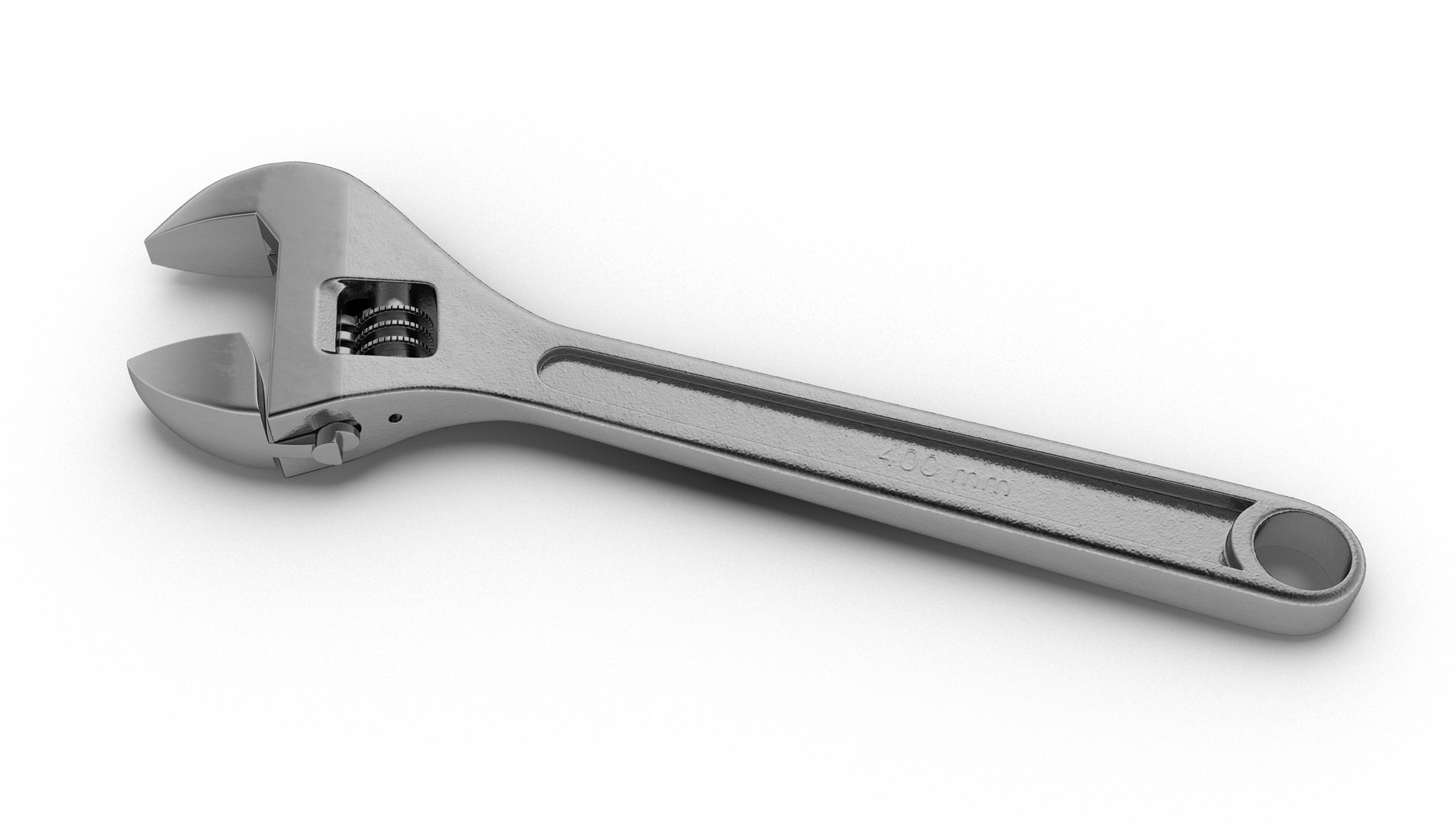 3D Model Crescent Wrench TurboSquid 1384957