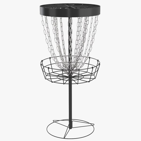 3D Disc Golf Goal model TurboSquid 1997340